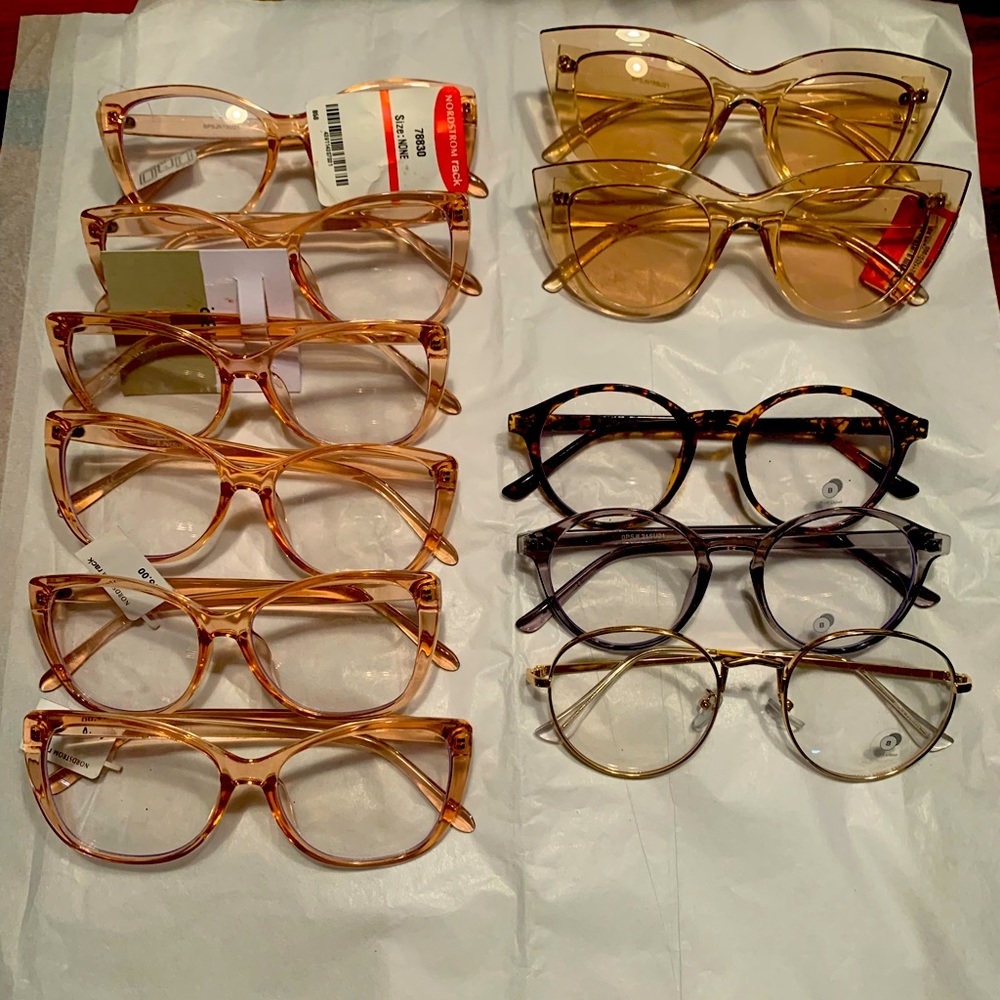 180 Pairs of Glasses from Nordstrom Rack and Claire’s